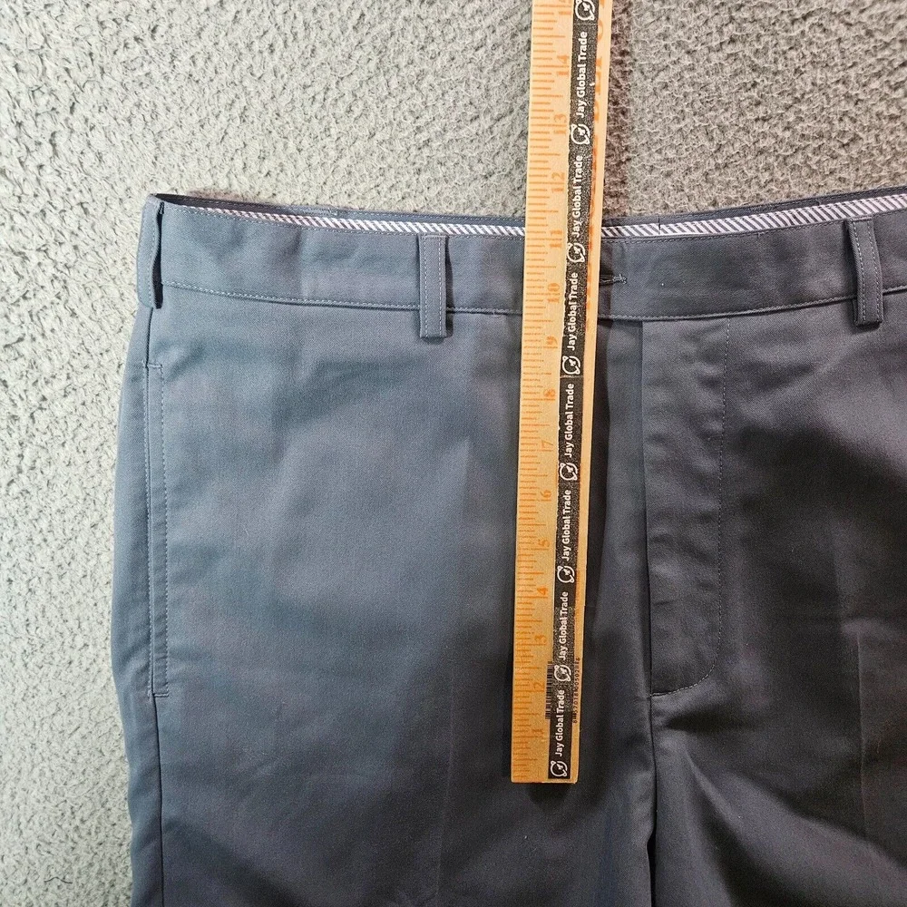 Donald Ross Shorts‎ Men 38 x 8.5 Flat Front Graynish Blue